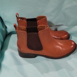 Clarks Brown Ankle Boots